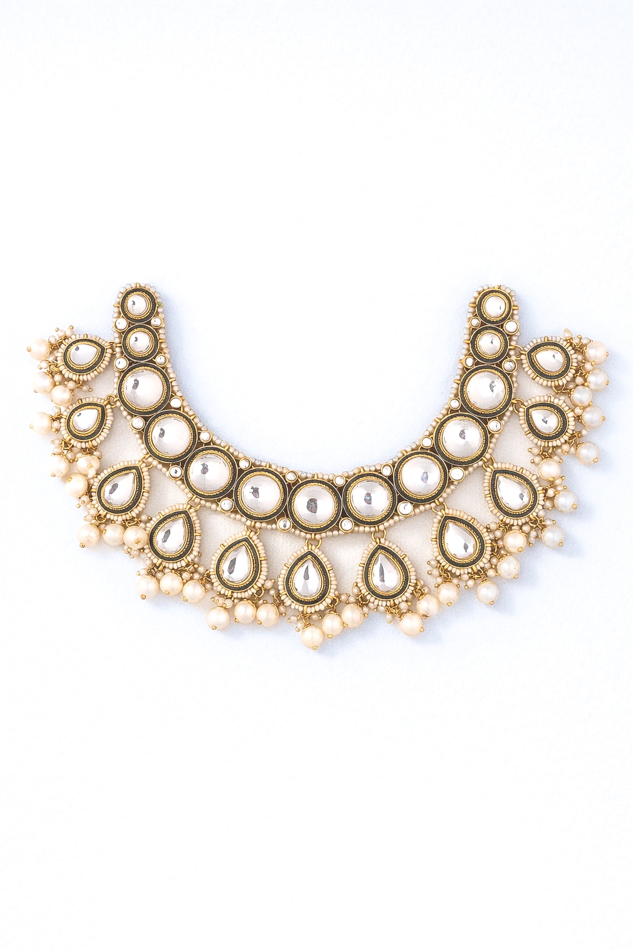 Sphere Glass Kundan Set