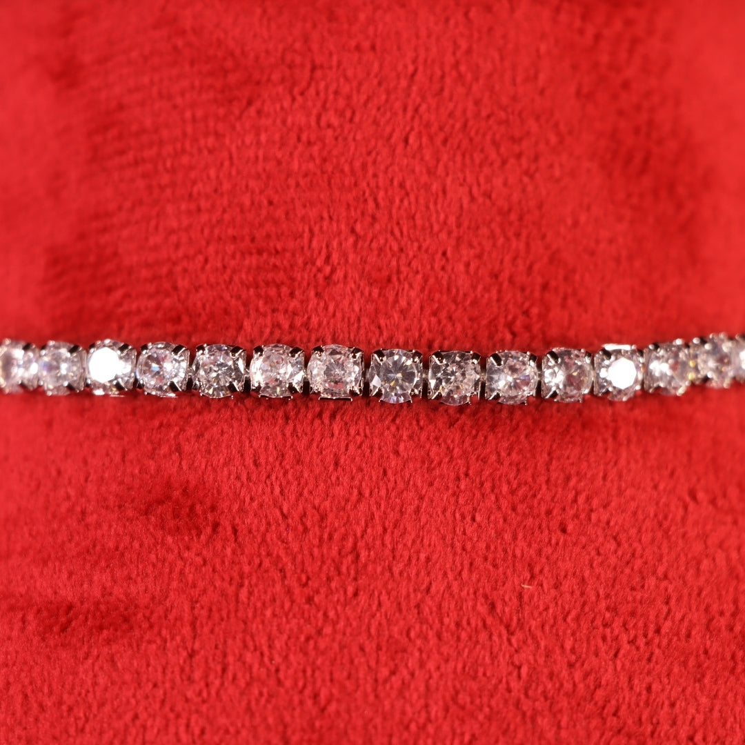 tennis choker necklace string