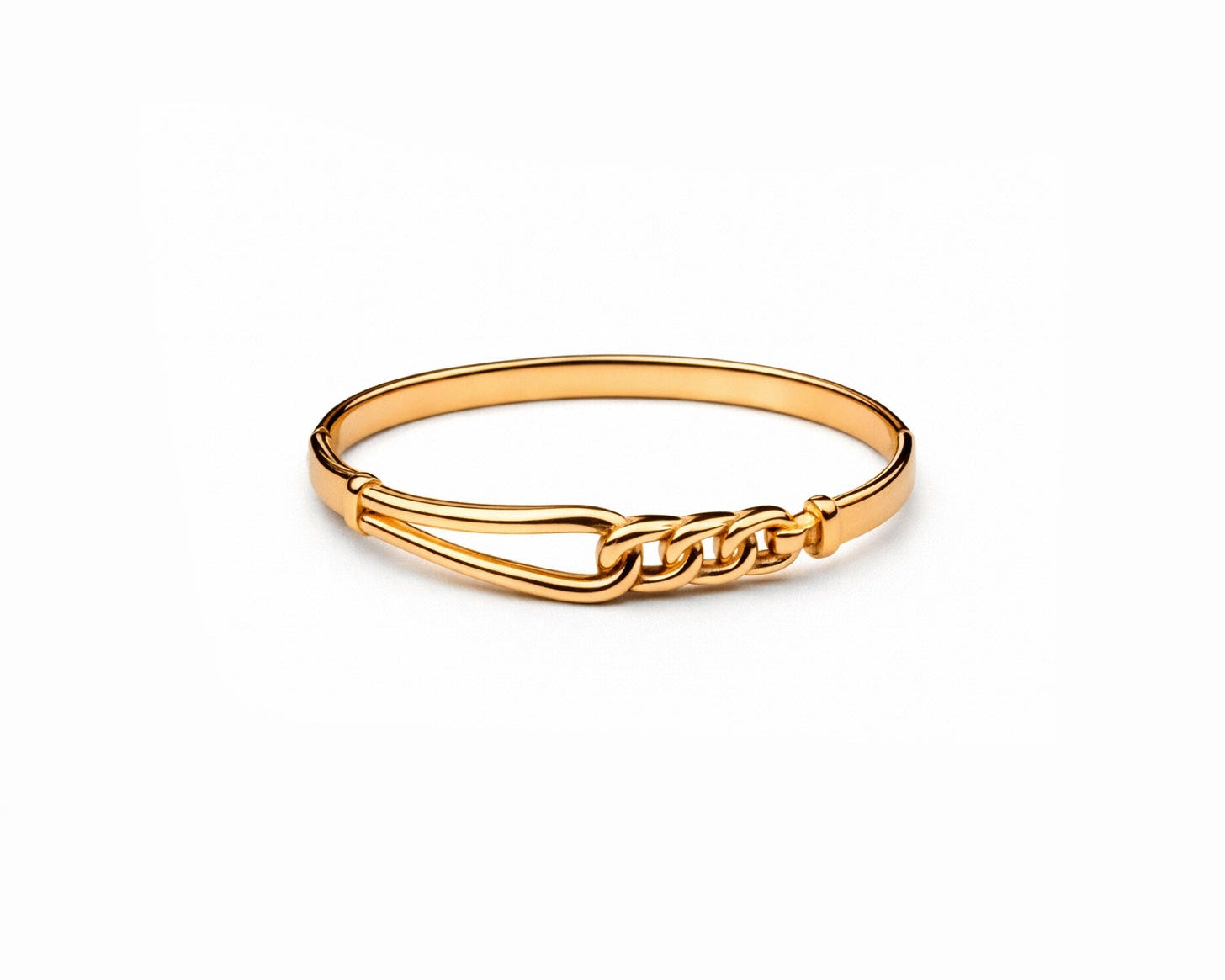 "VIENNA" Golden Weave Bangle