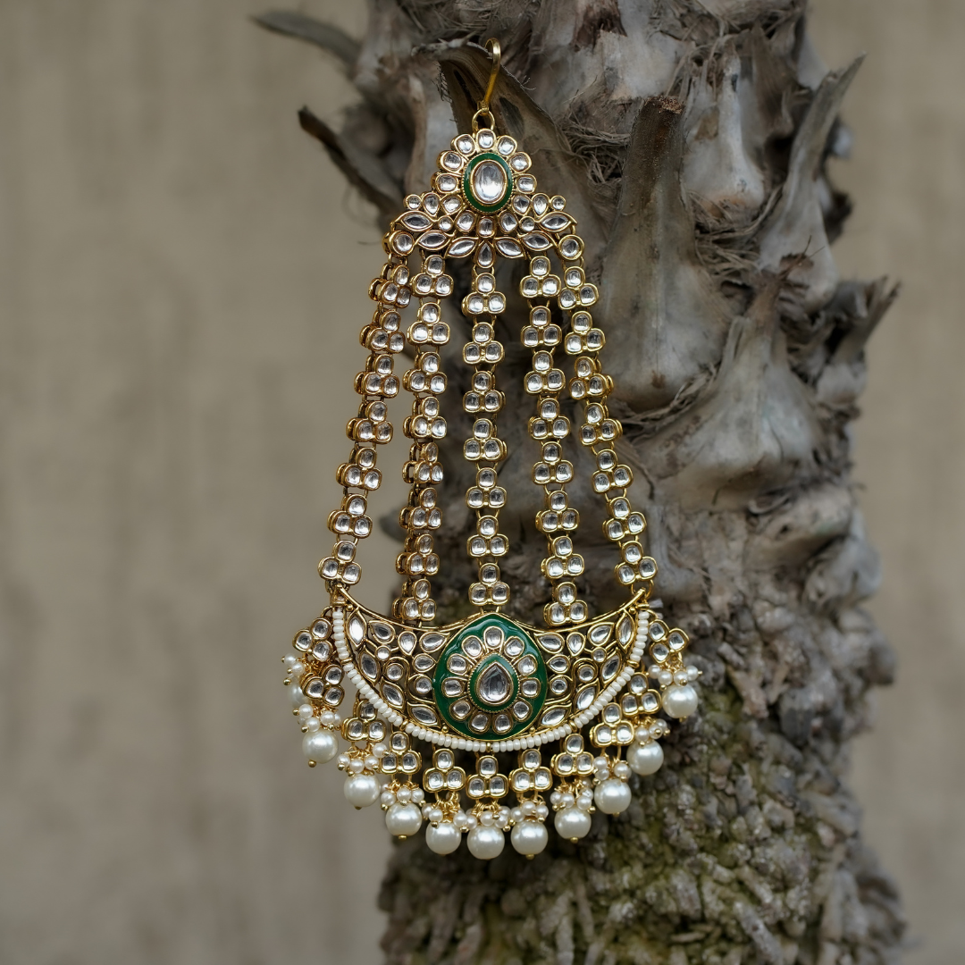 traditional kundan passa for weddings