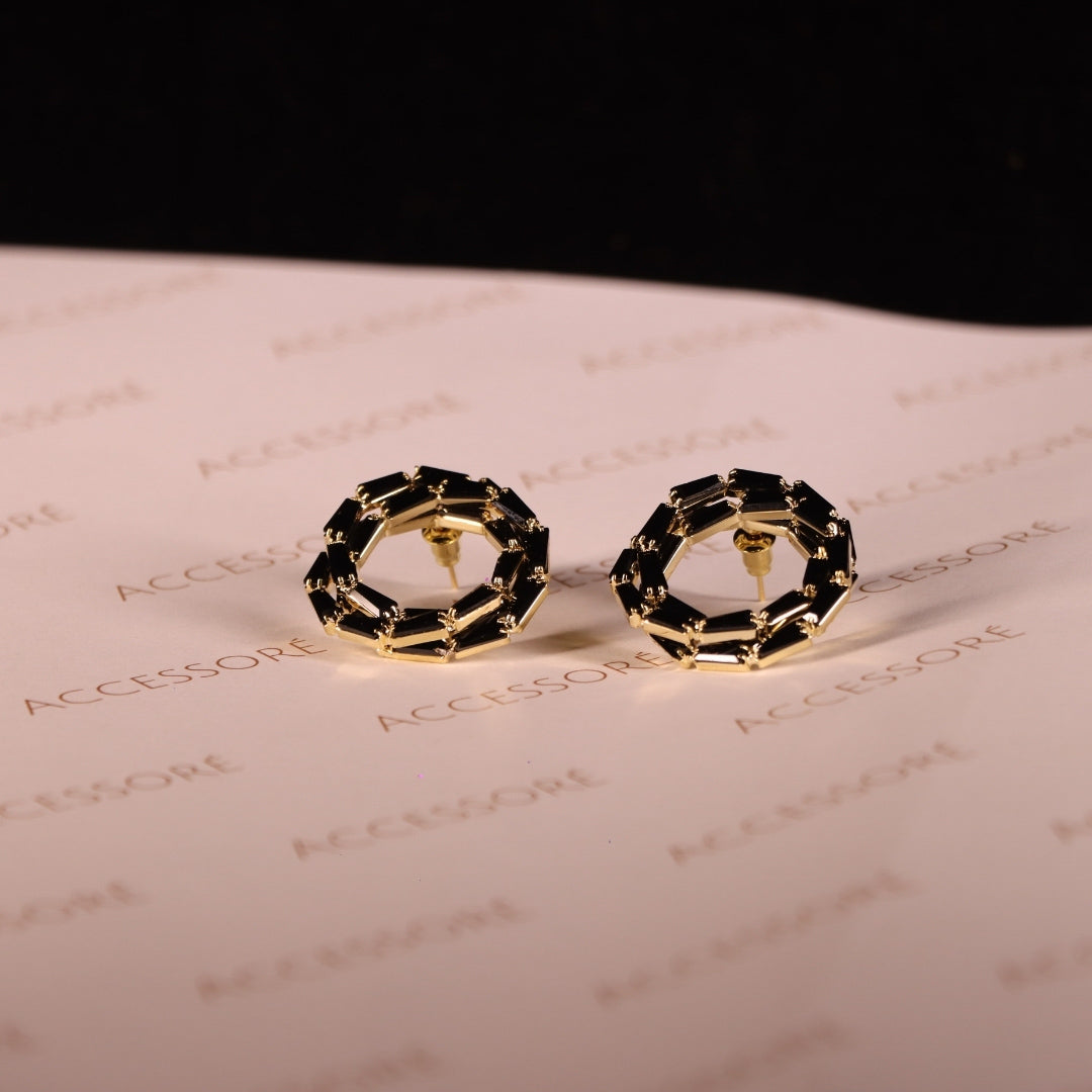"VIENNA" Midnight Twilight Earrings