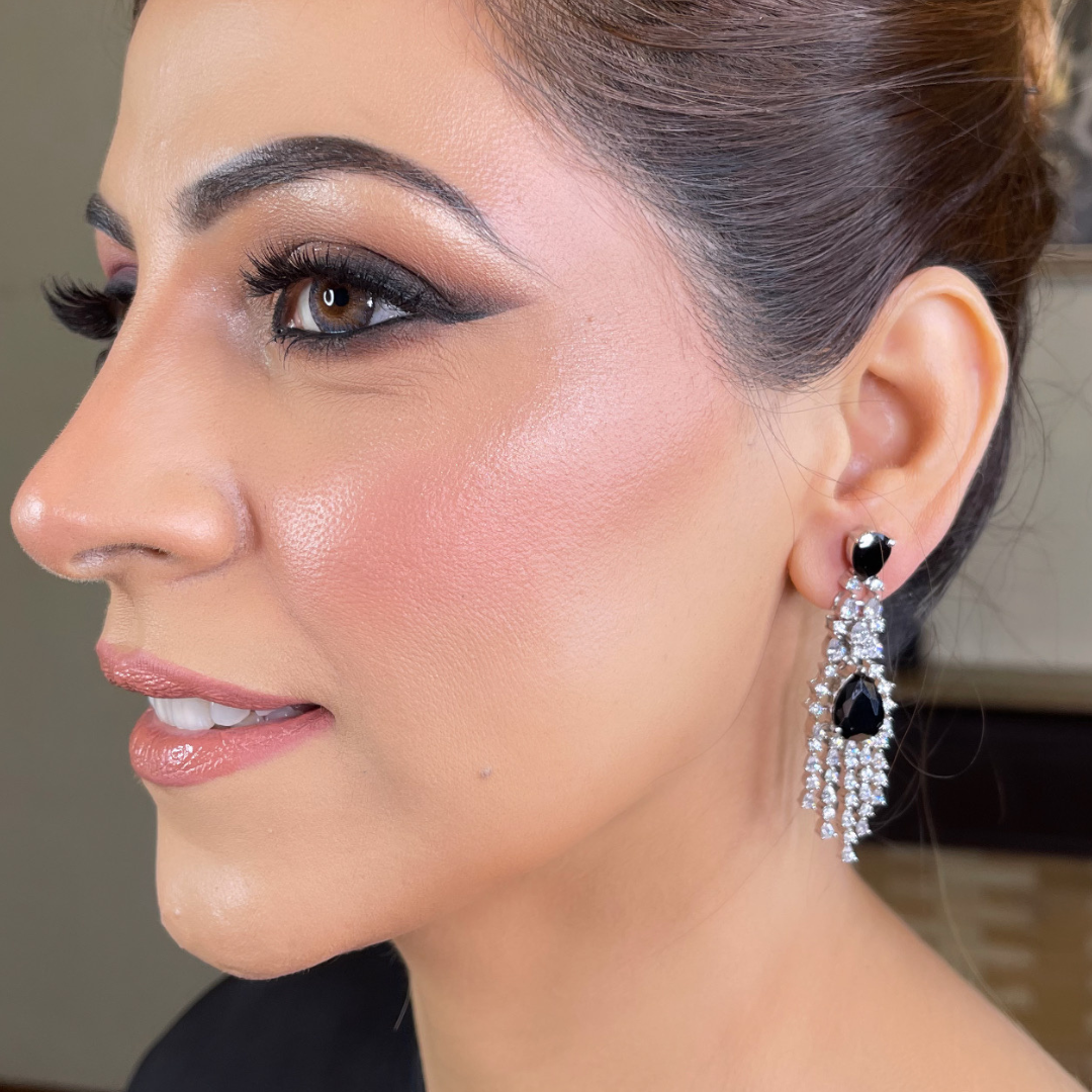 "AMARA" Celeste Midnight Earrings