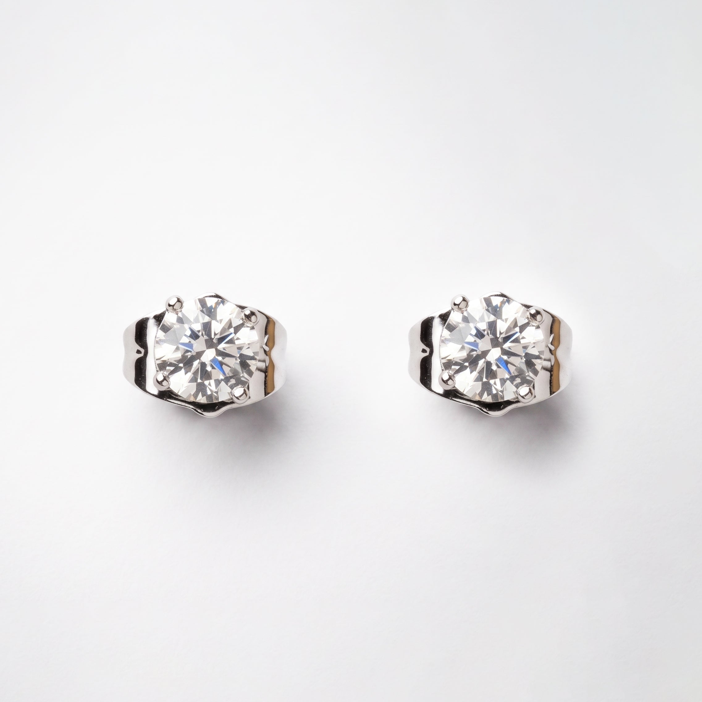 Timeless Solitaire Earrings
