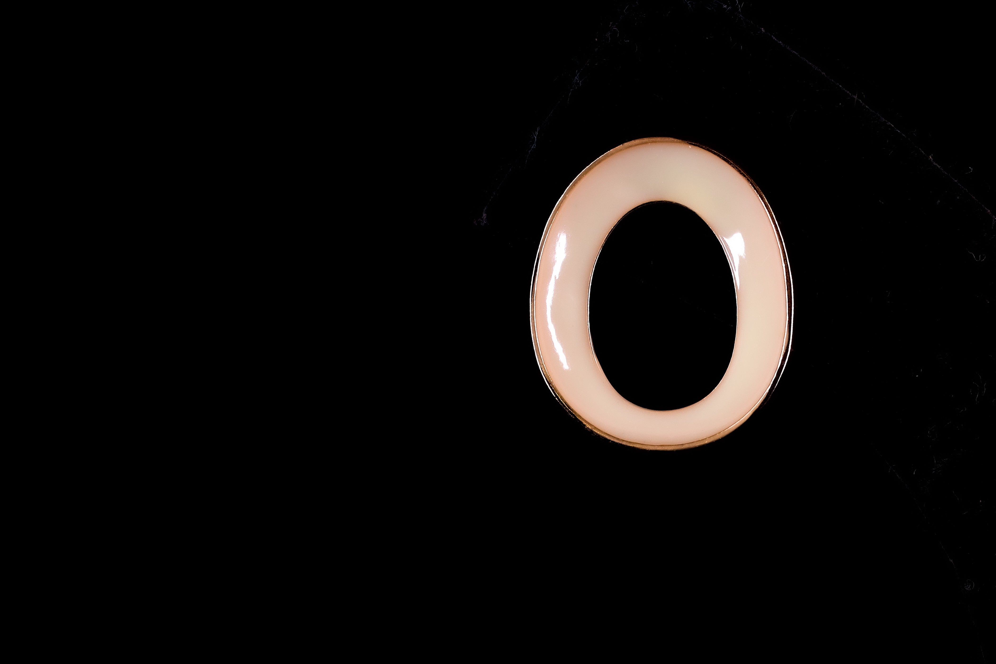 "VIENNA" Cream Loop Earrings