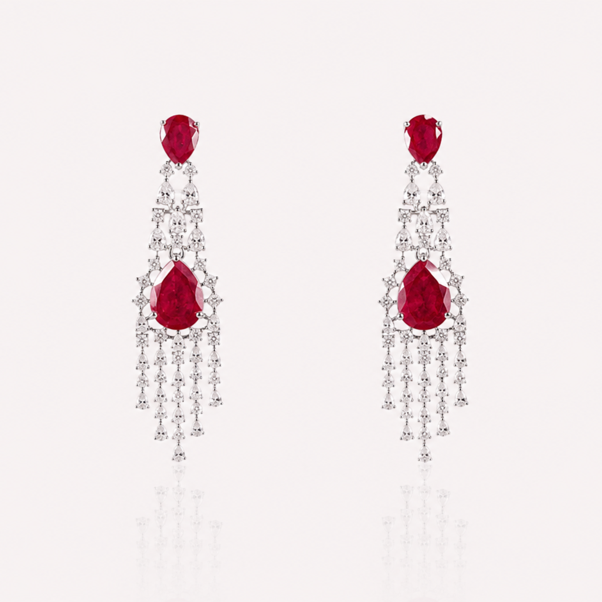 Celeste Ruby Earrings