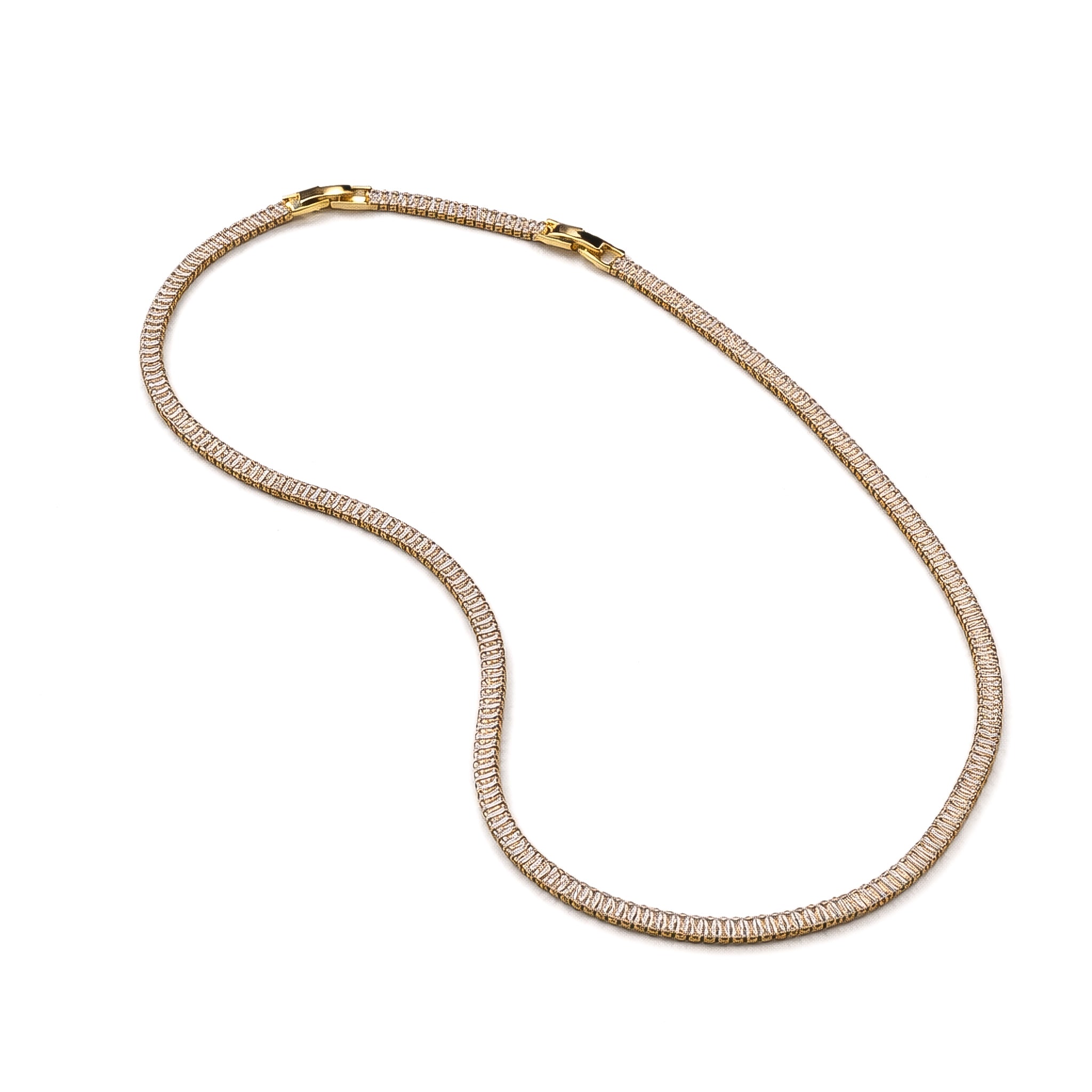 "DMONDE" Baguette Diamond Necklace