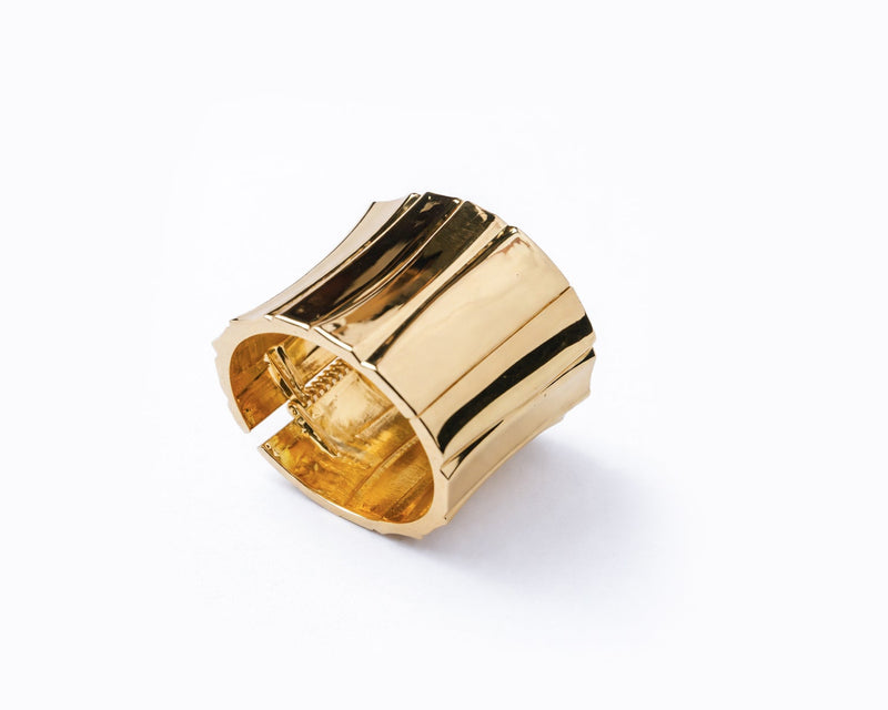 Gilded Gold Bangle