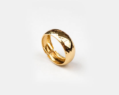 "VIENNA" Luminous Gold Bangle