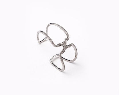 "VIENNA" Silver Lining Bracelet