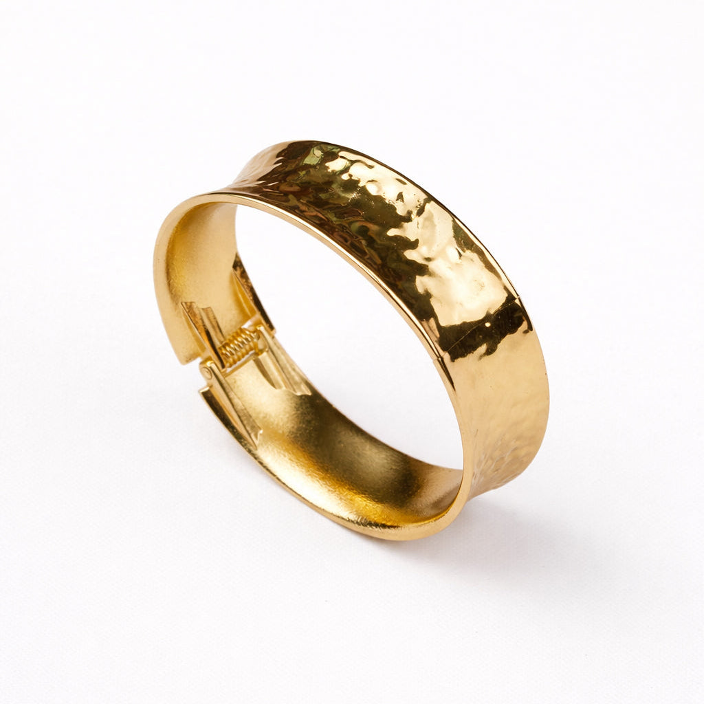 "VIENNA" Gold Horizon Bangle