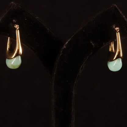 "VIENNA" Moonstone Ocean Earrings