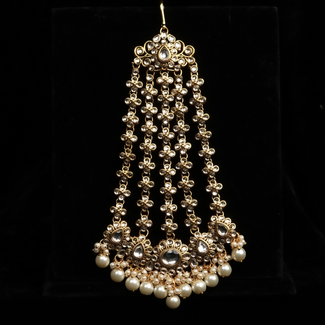 "AZURA" Pearl White Passa