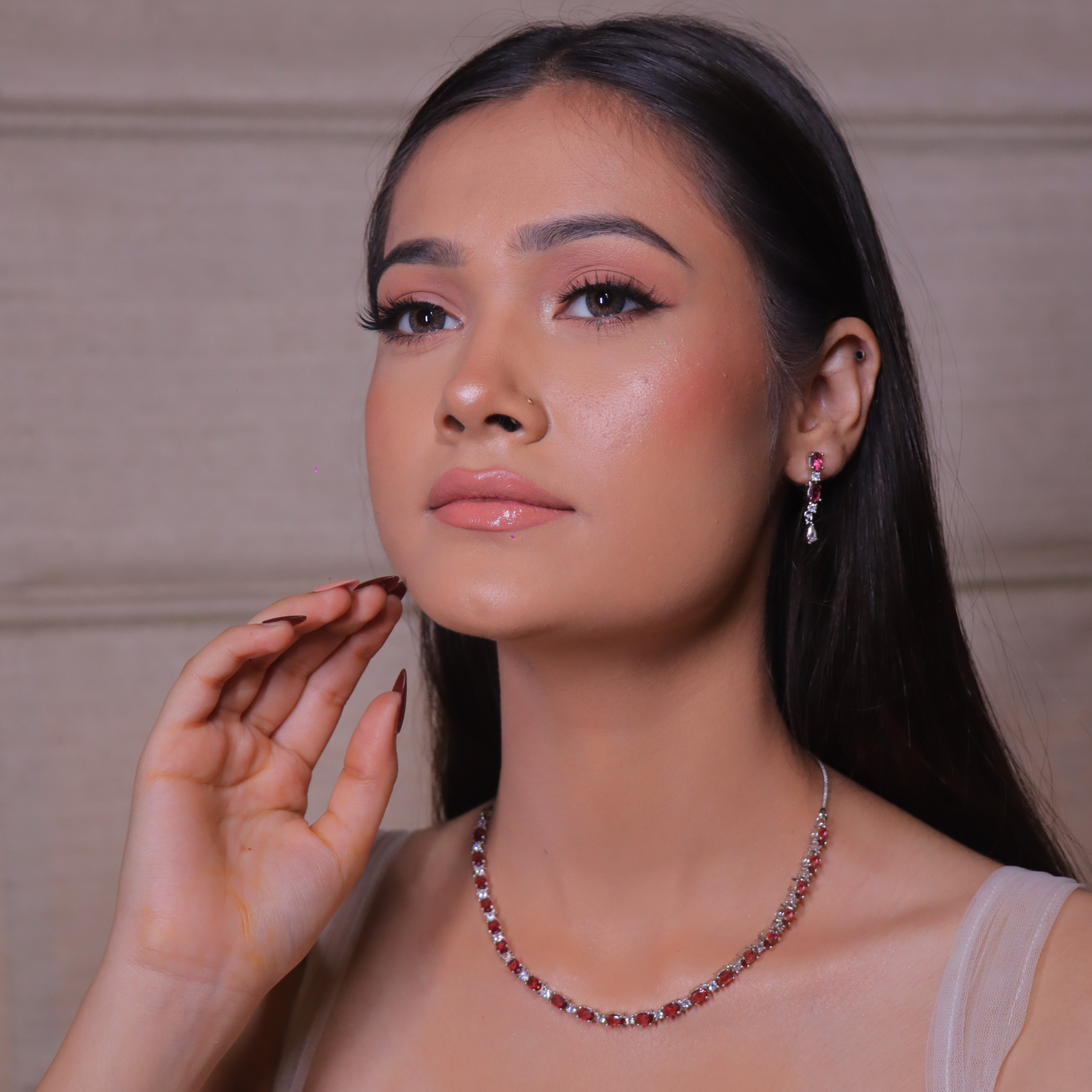 "DMONDE" Ember Ruby Diamond String Set
