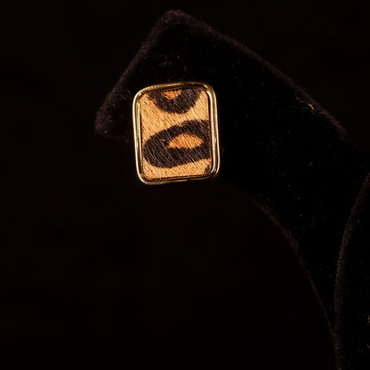 "VIENNA" Cheetah Print Earrings