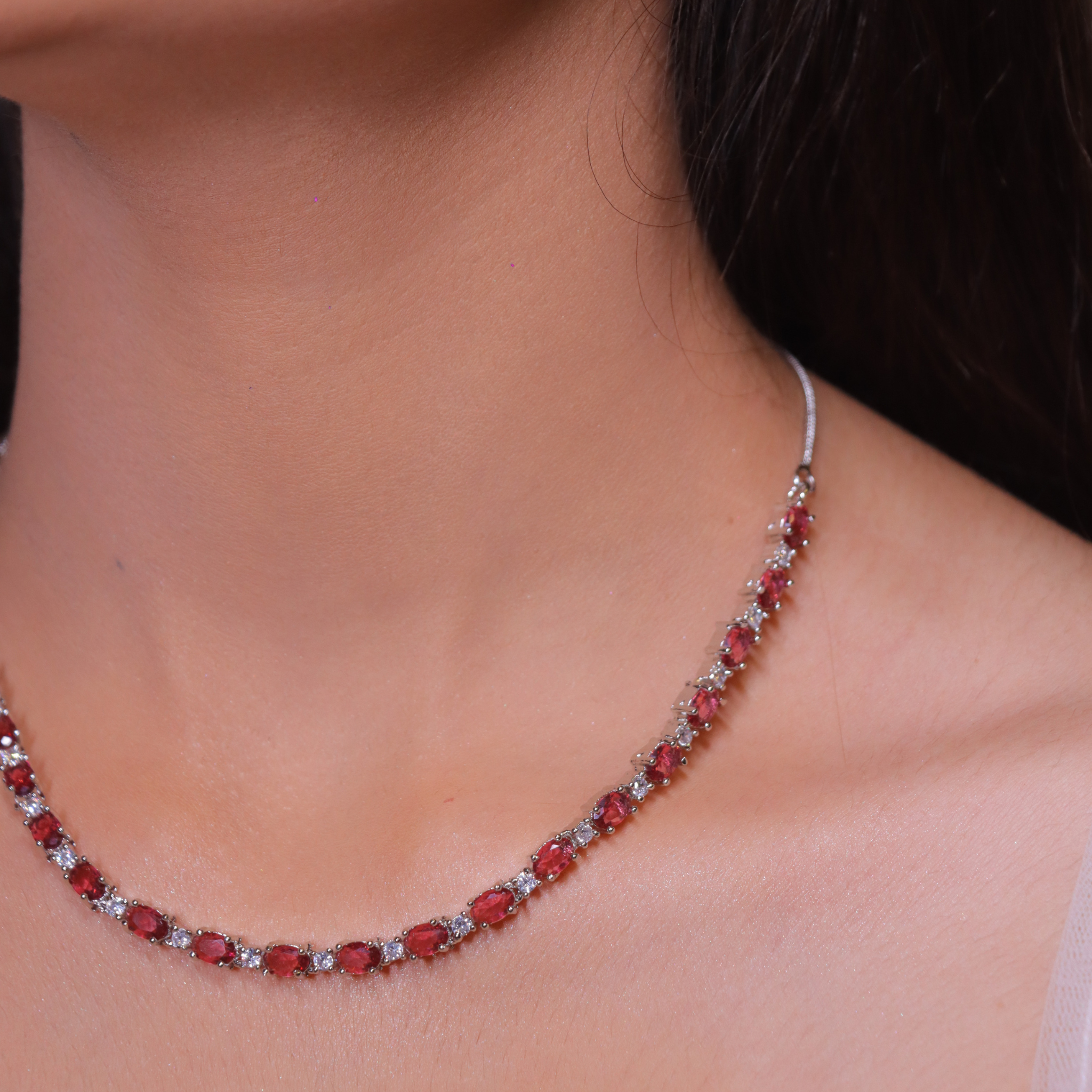 "DMONDE" Ember Ruby Diamond String Set