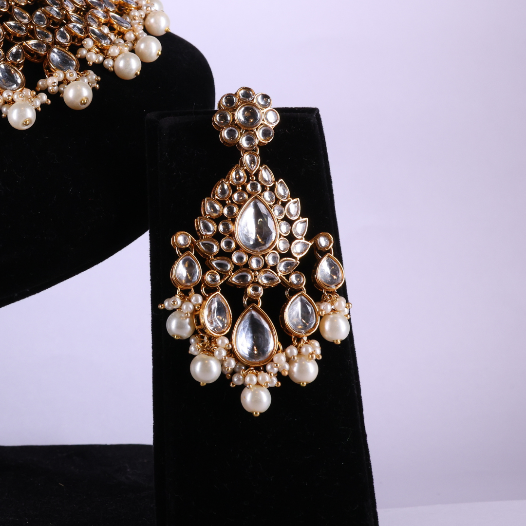 "SIERRA" Gold Intricate Mini Bridal Set