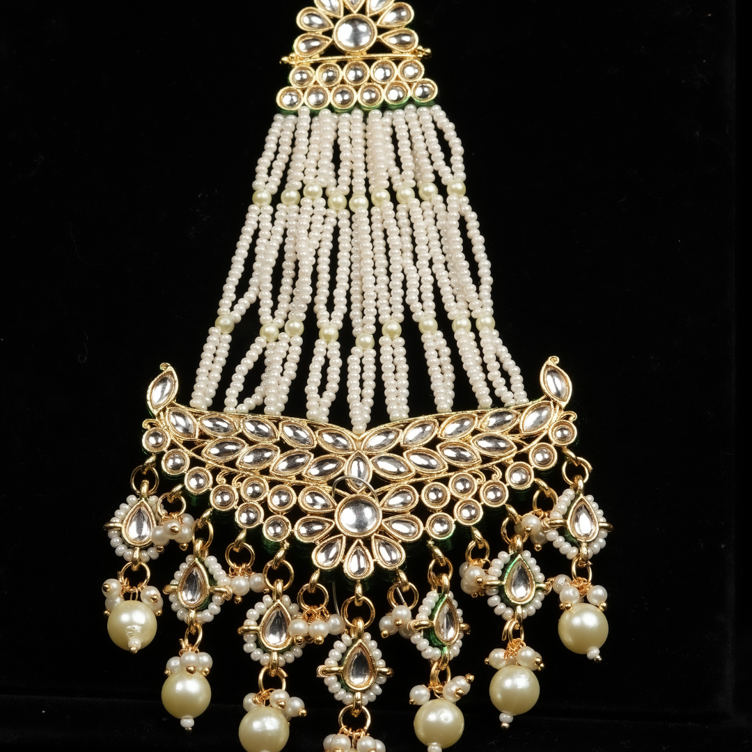 "AZURA" Ivory Pearl String Passa