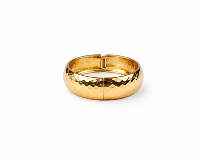 "VIENNA" Luminous Gold Bangle