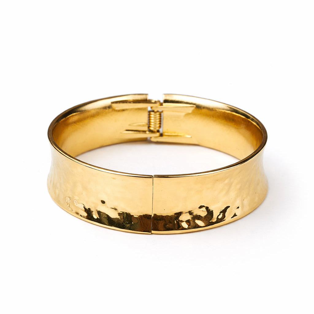 "VIENNA" Gold Horizon Bangle