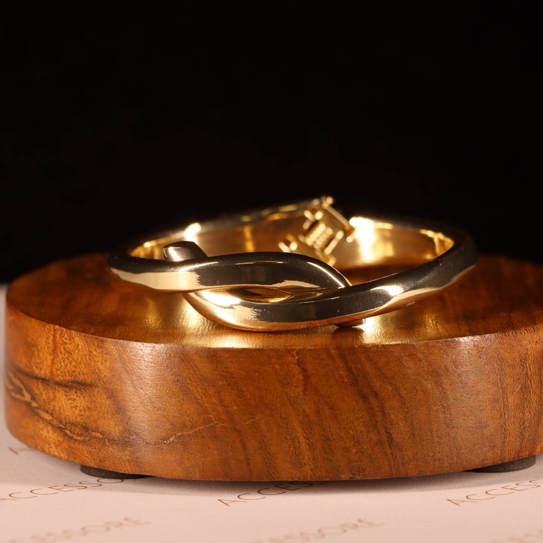 "VIENNA" Gold Celestial Bangle