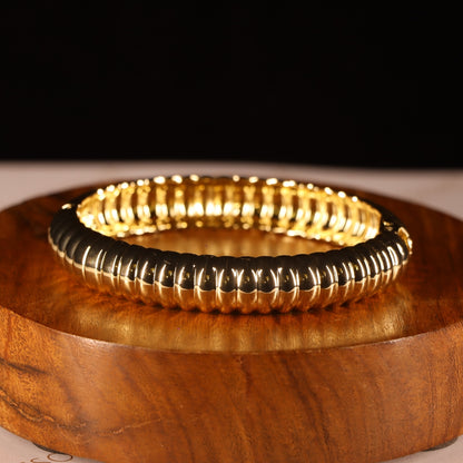 "VIENNA" Gold Imperial Bangle