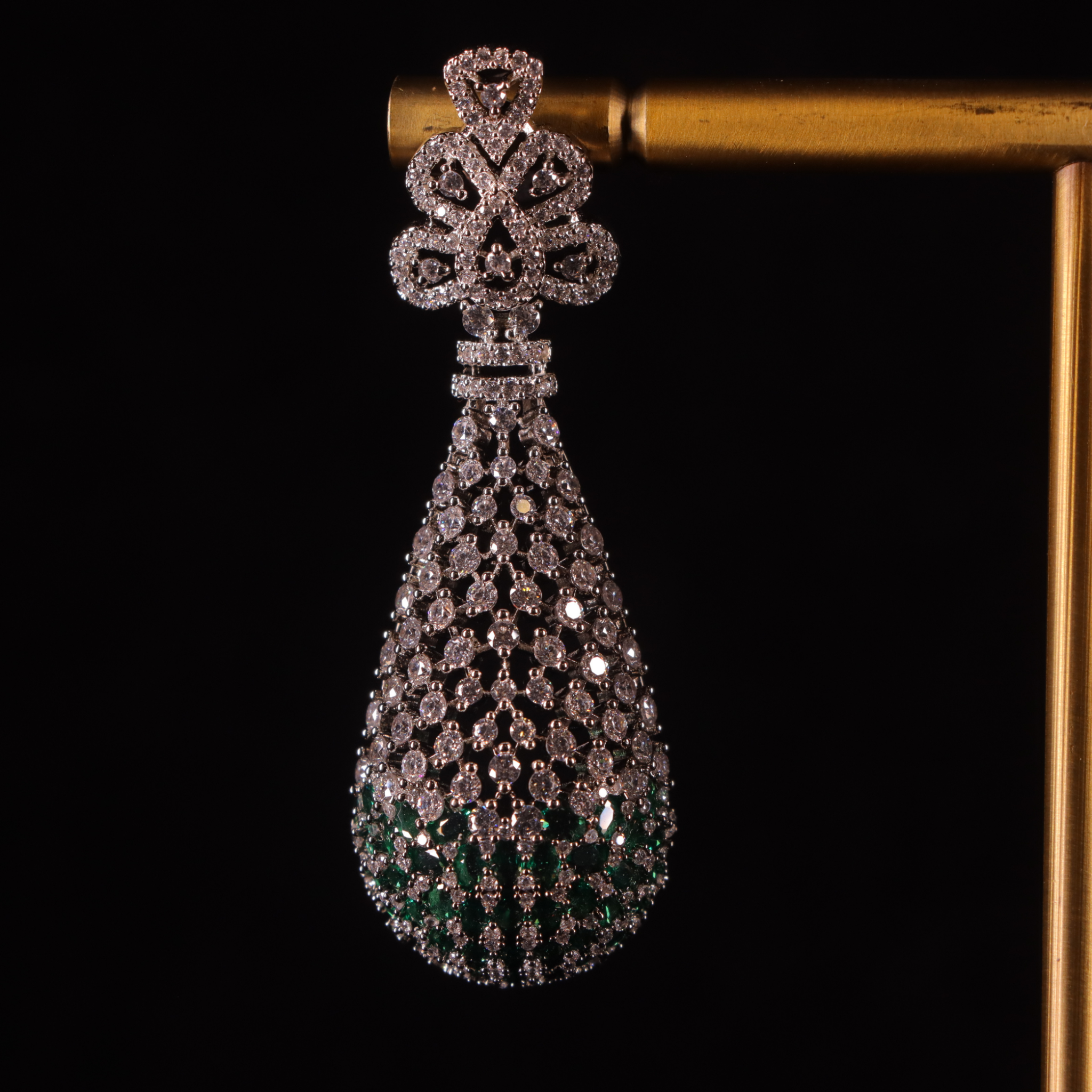 "AMARA" Frost Pine Earrings