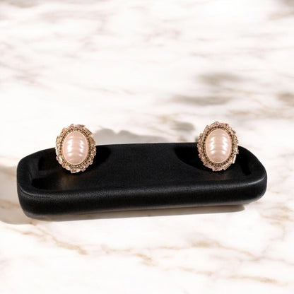 "VIENNA" Moonlight Pearl Earrings