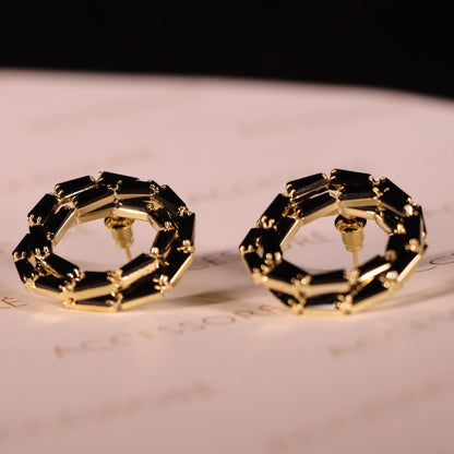 "VIENNA" Midnight Twilight Earrings