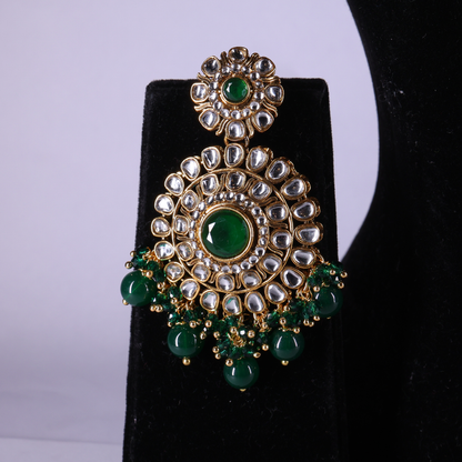 "SIERRA" Regal Maharani Emerald Mini Bridal Set