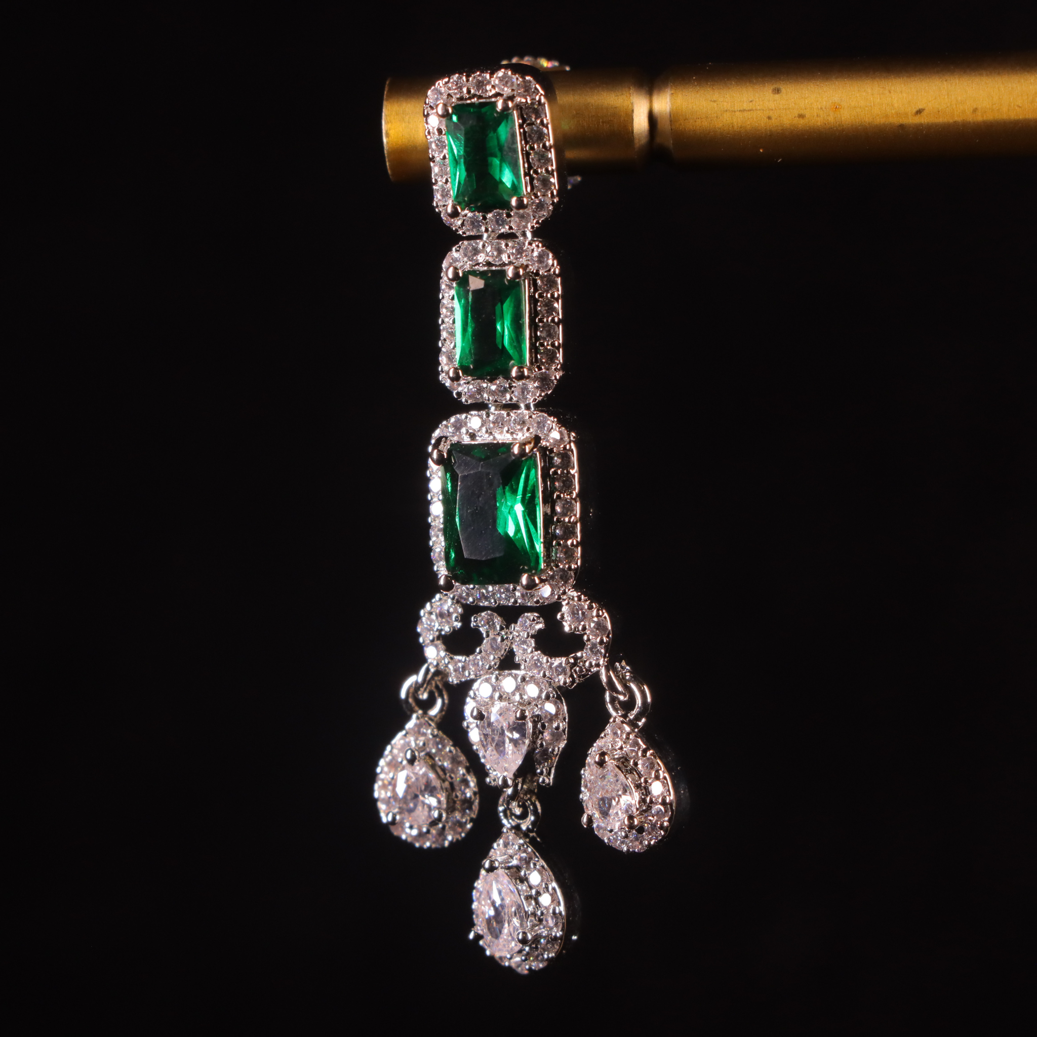 "AMARA" Forrest Ivy Earrings