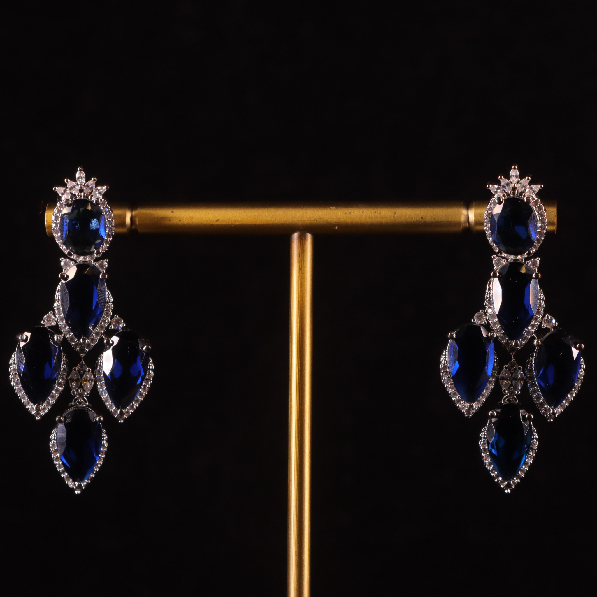 "AMARA" Maharani Sapphire Earrings