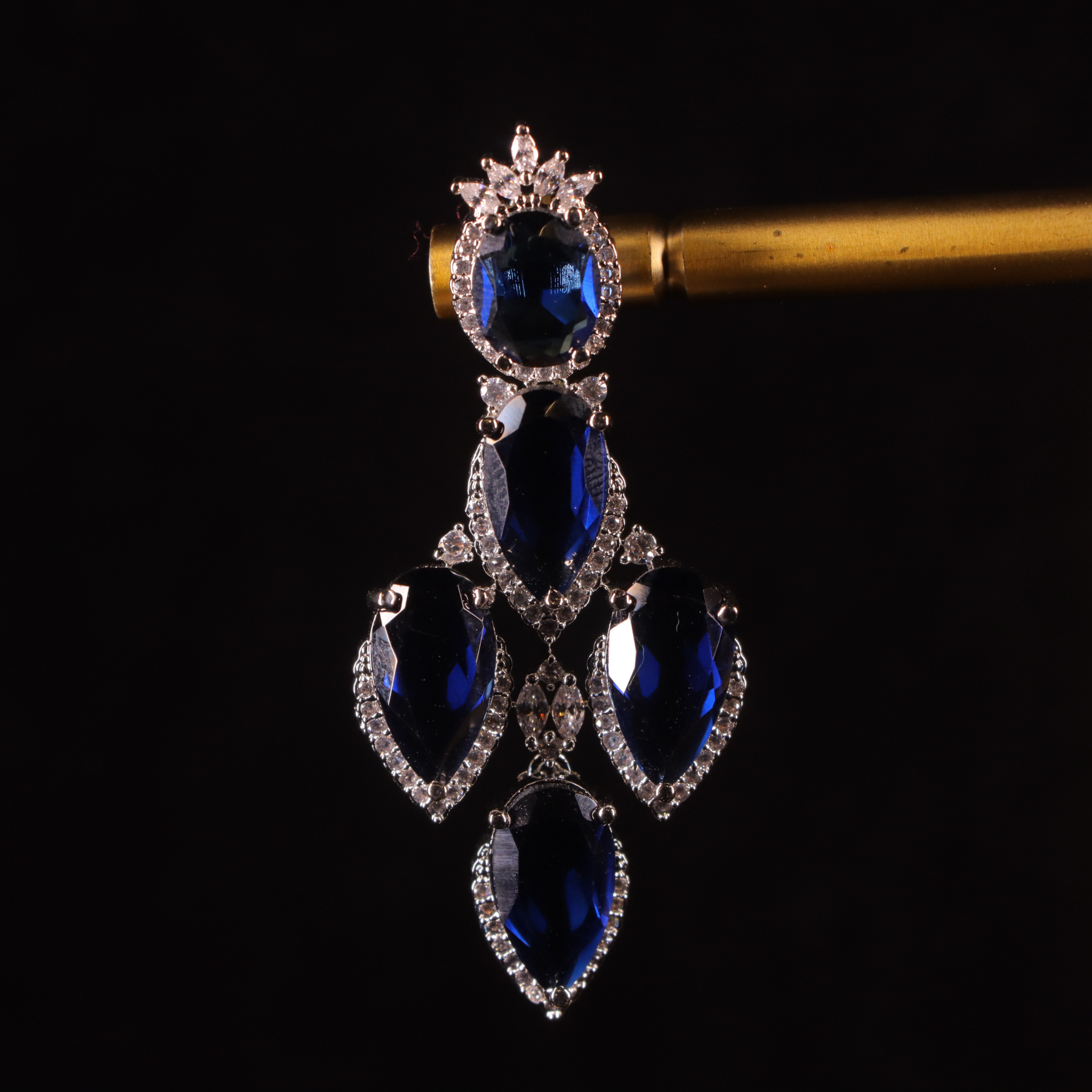 "AMARA" Maharani Sapphire Earrings