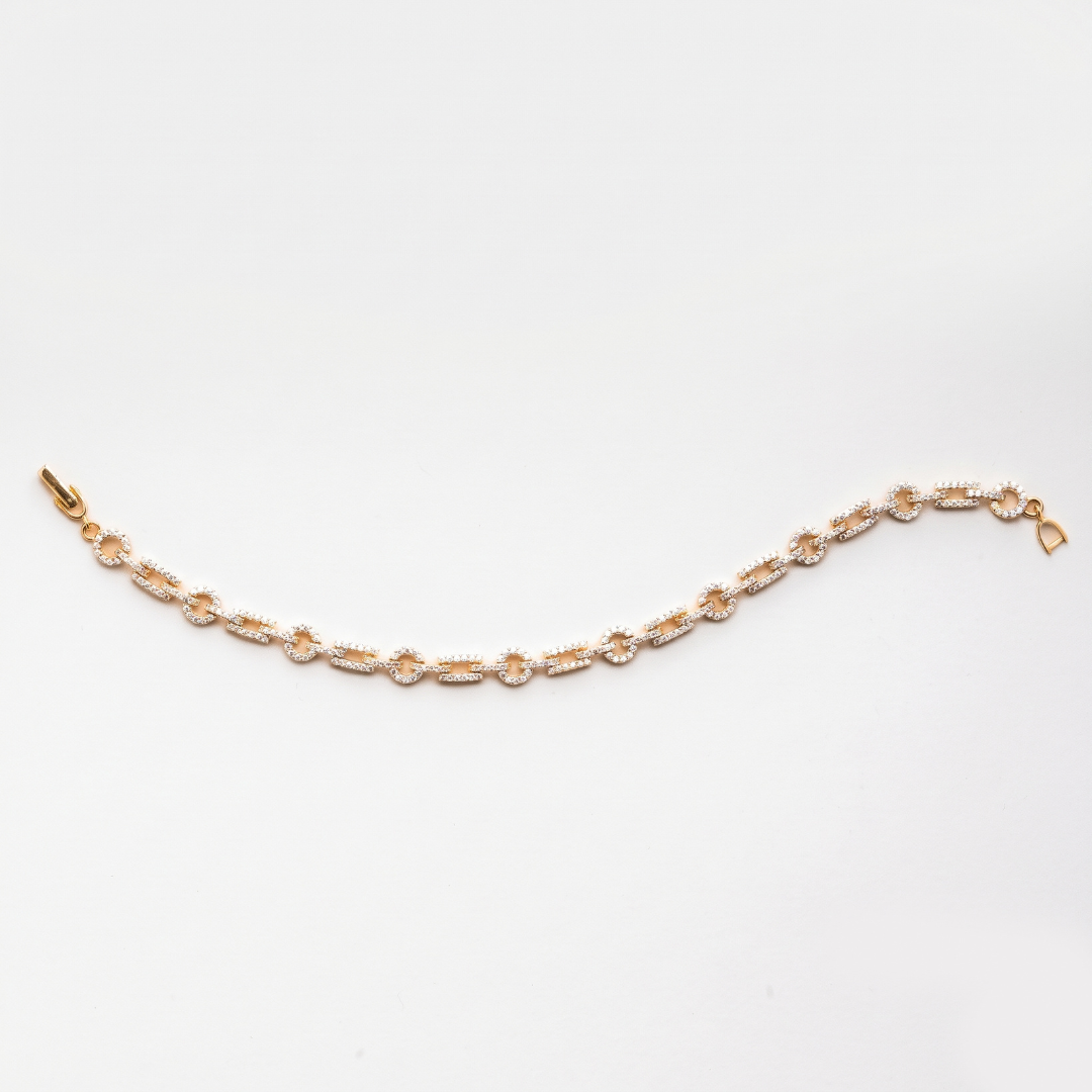 Gold Links Bracelet