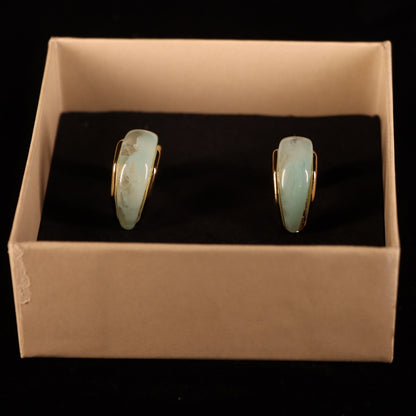 "VIENNA" Skylight Marble Earrings