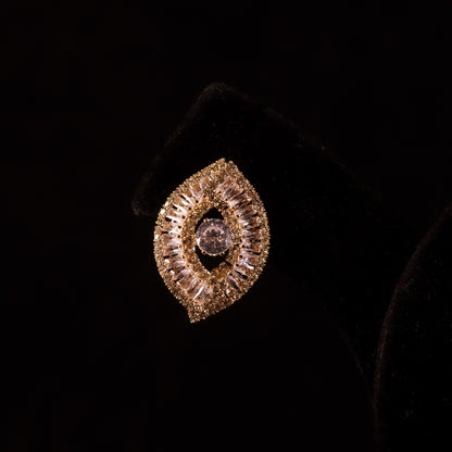 "VIENNA" Diamond Crust Earrings