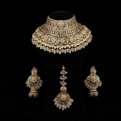 "SIERRA" Mist Pink Mini-Bridal Set