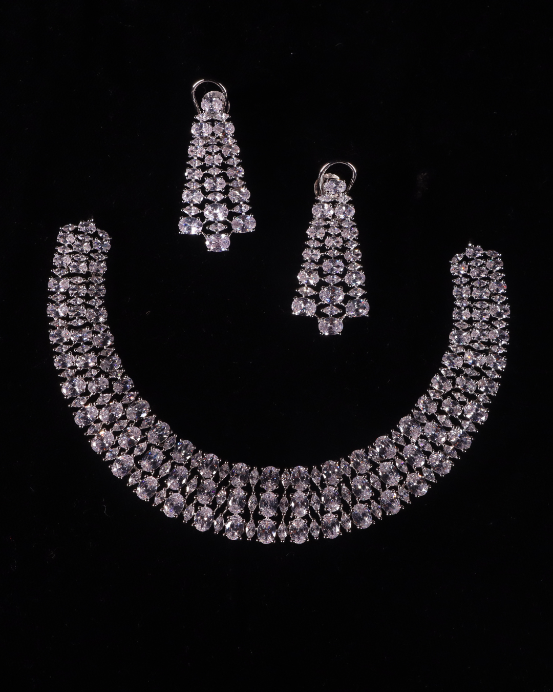 "DMONDE" Luminaire Necklace Set