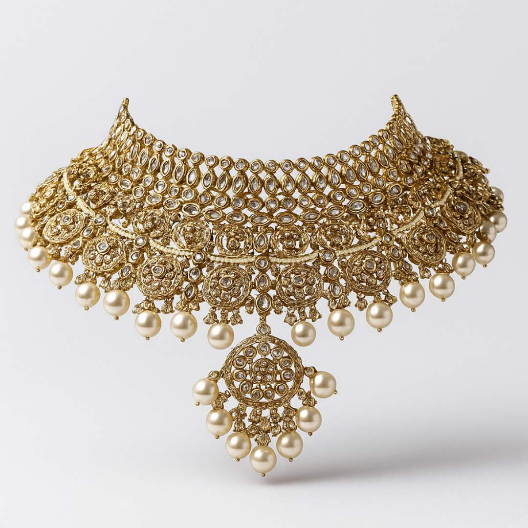 "SIERRA" Dawn of Pearls Mini Bridal Set