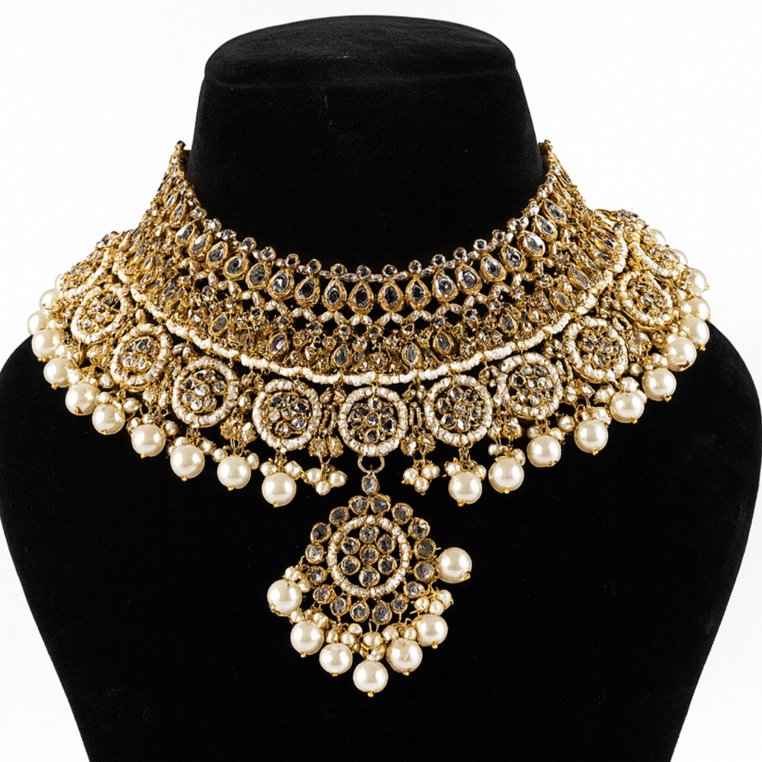 "SIERRA" Dawn of Pearls Mini Bridal Set