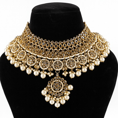 "SIERRA" Dawn of Pearls Mini Bridal Set