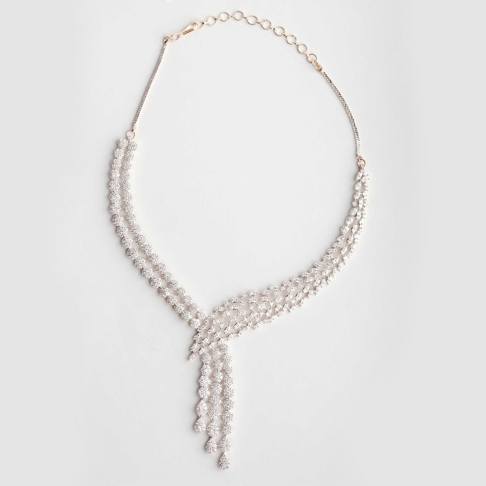 Adeline Diamond Necklace Set