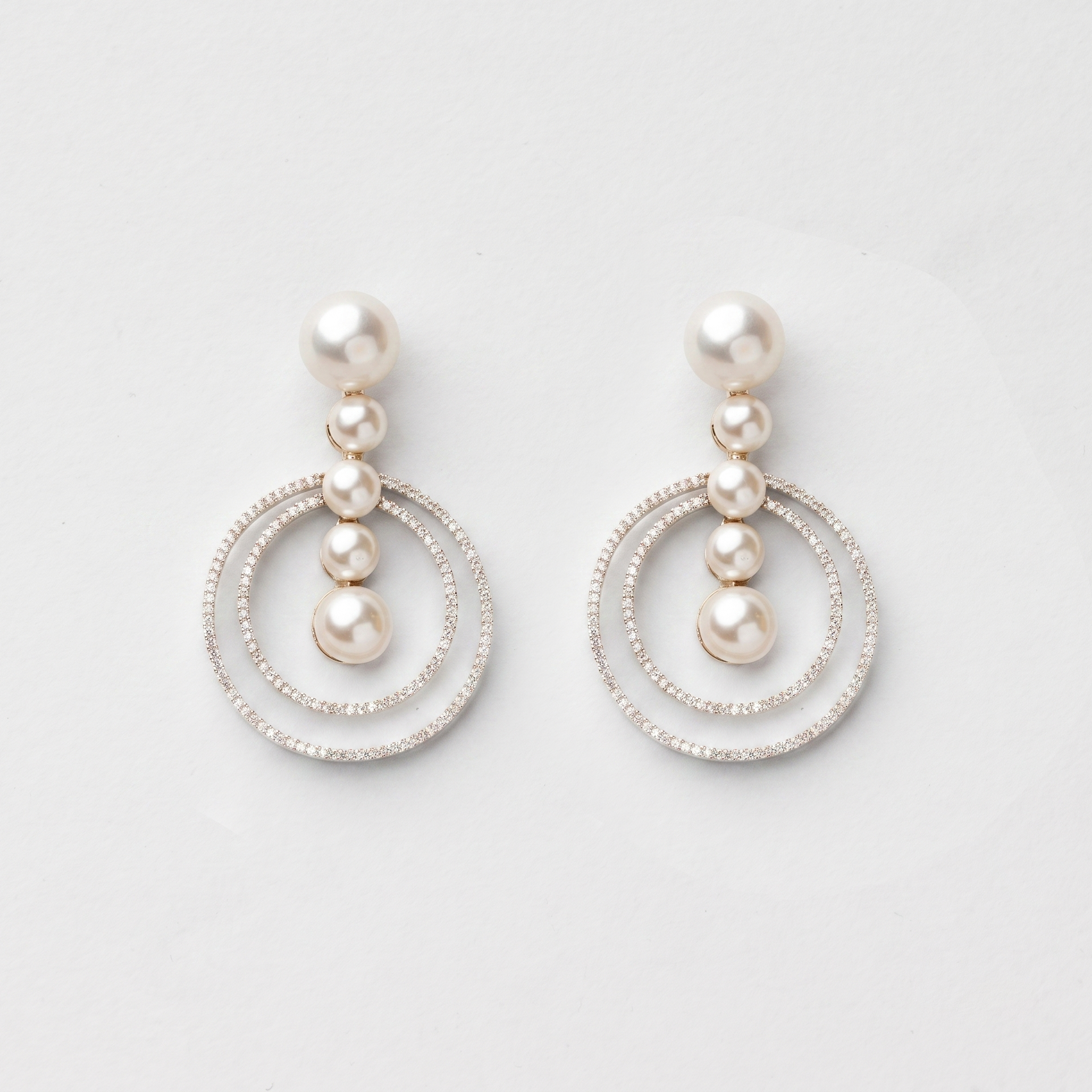 Pearl Cascade Earrings