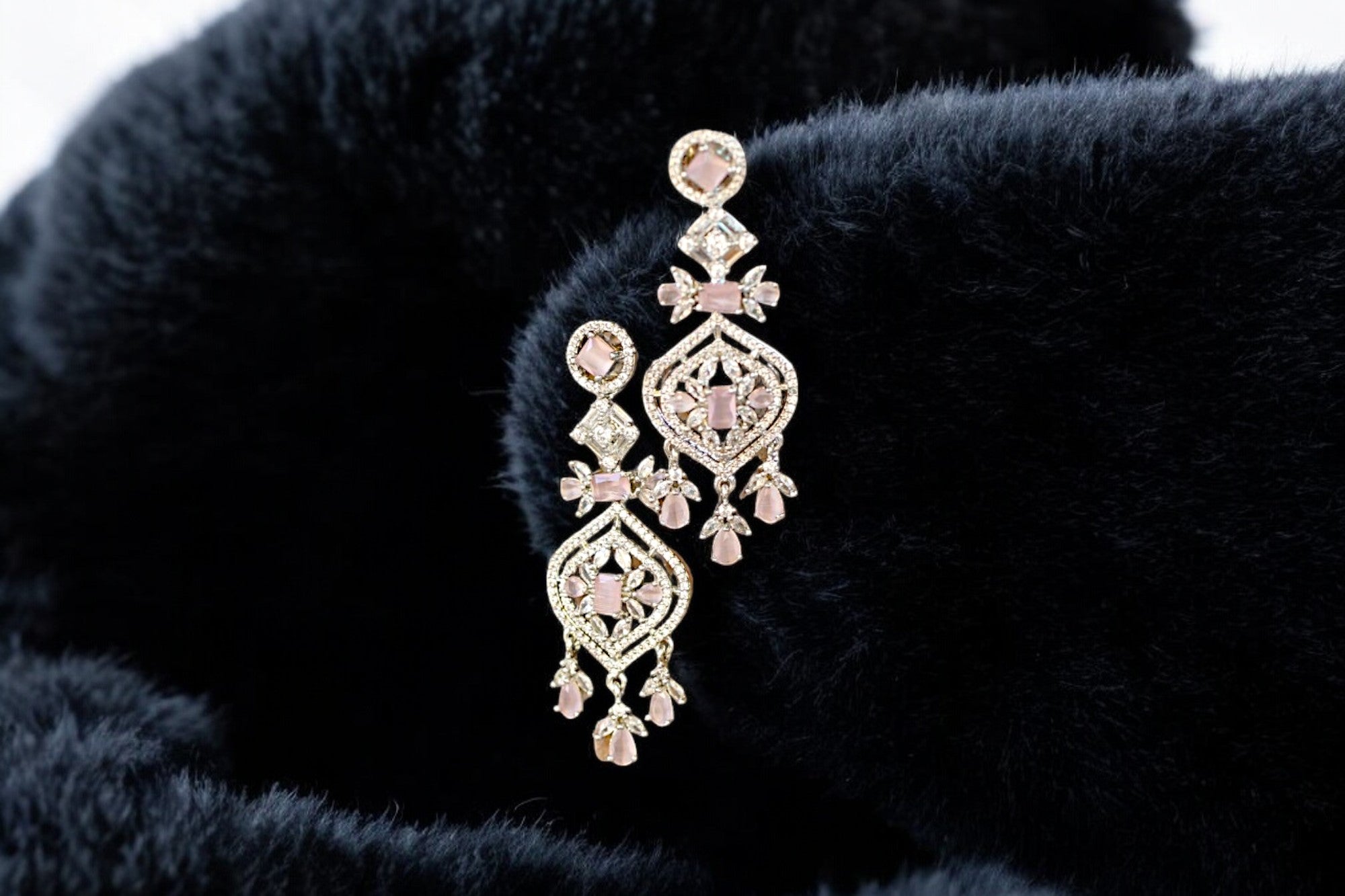"AMARA" Candy White Earrings