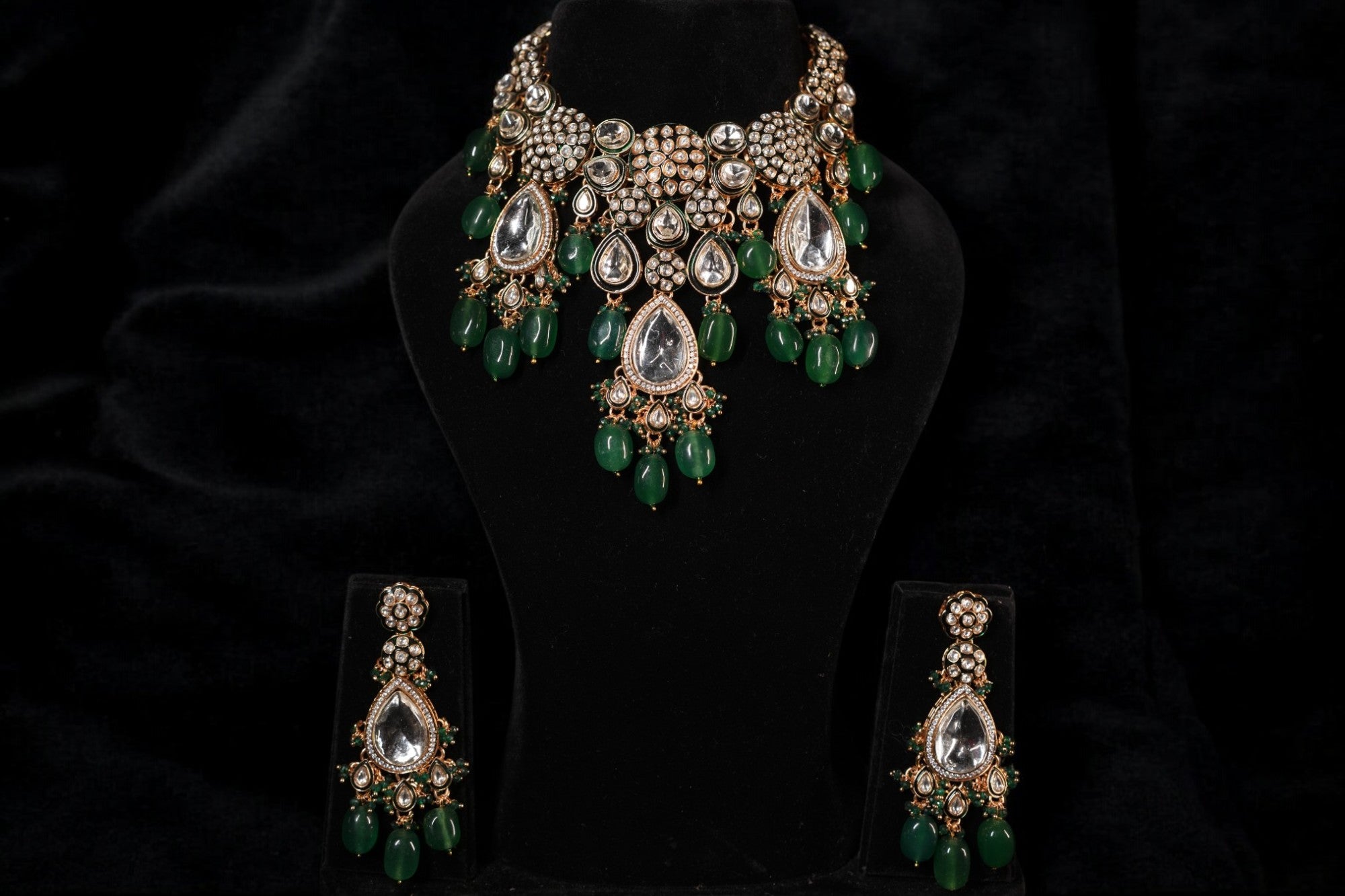 "SIERRA" Royale Emerald Mini Bridal Set