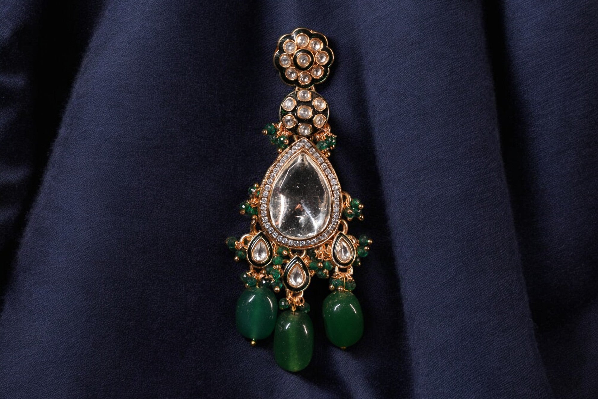 "SIERRA" Royale Emerald Mini Bridal Set