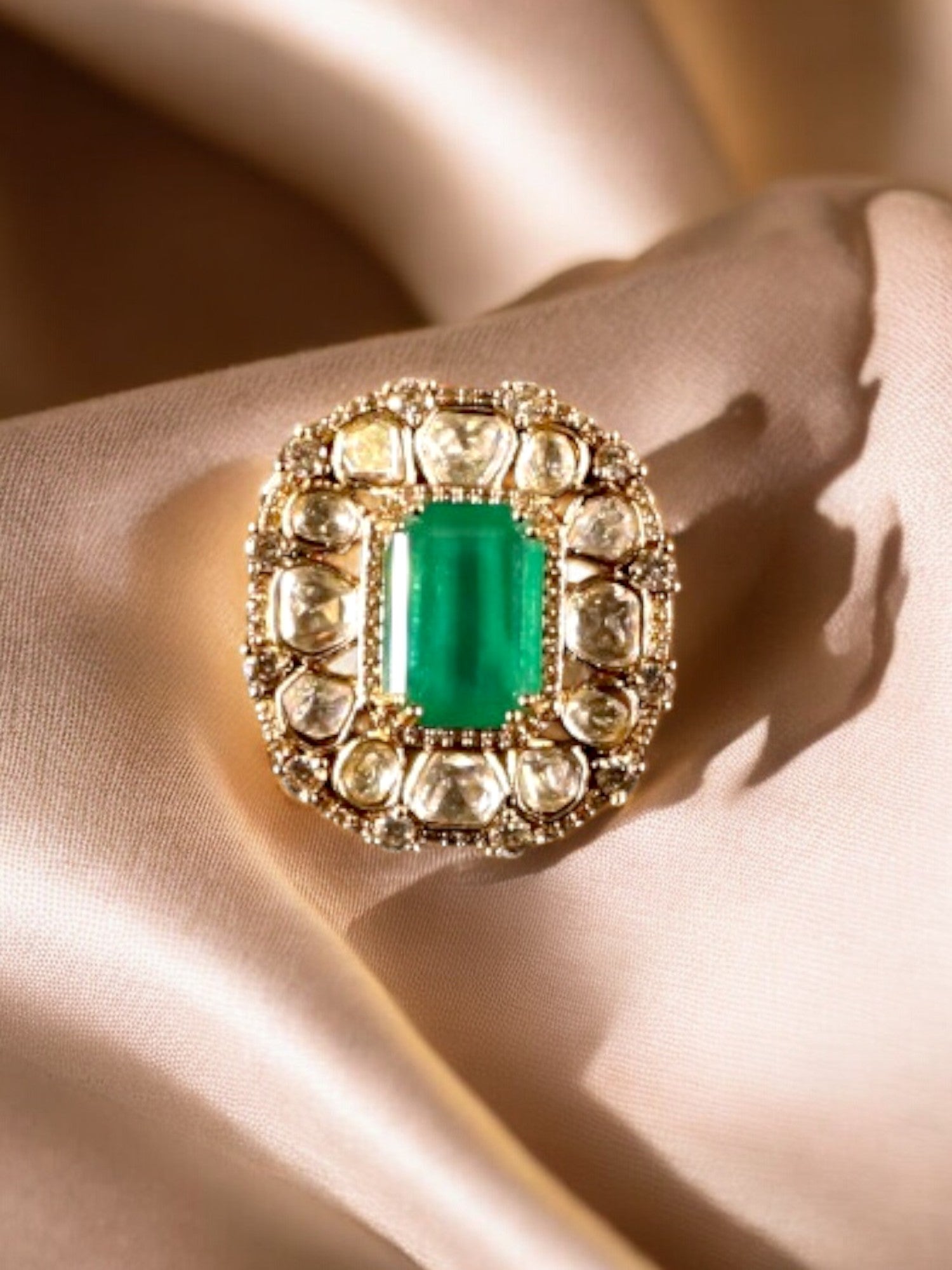 "AMARA" Emerald Cut Earrings