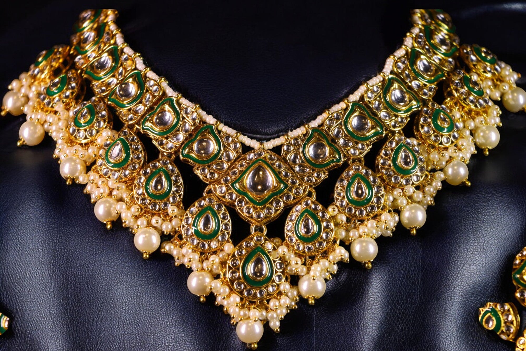 "AMIRA" Regal Heritage Kundan Set
