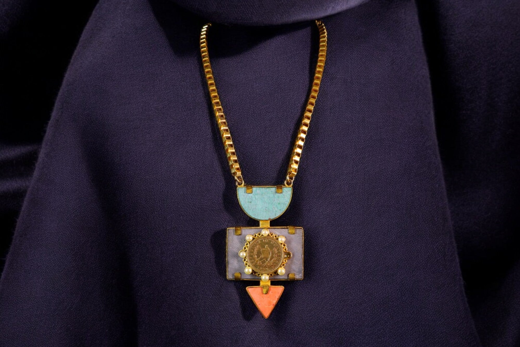 "VIENNA" Sovereign Mosaic Neckpiece