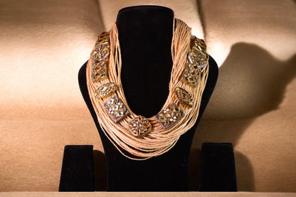 "VIENNA" Jute Neckpiece