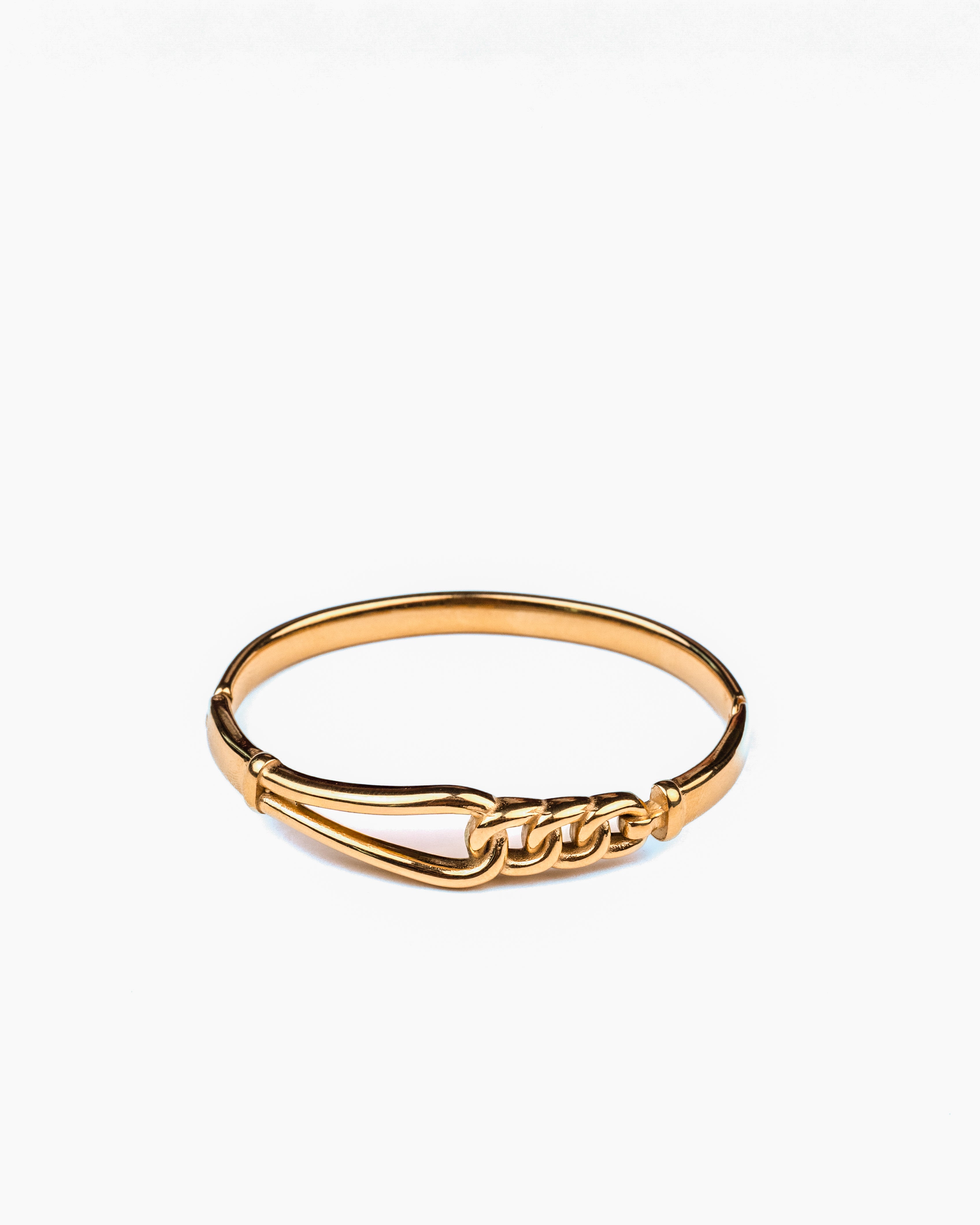 "VIENNA" Golden Weave Bangle